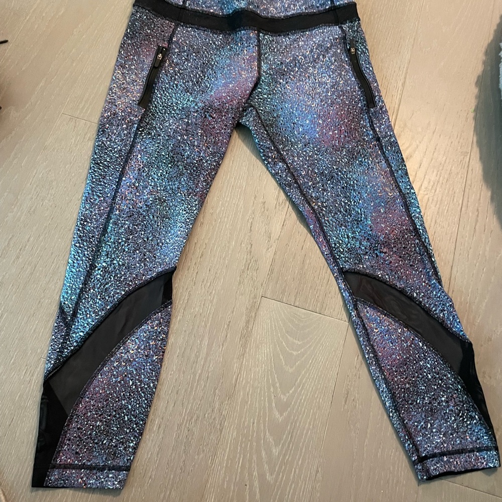 Super fun colorful Lululemon leggings